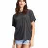 Clothing * | Low Price Billabong: Daytripper Graphic Boyfriend T-Shirt Offblk