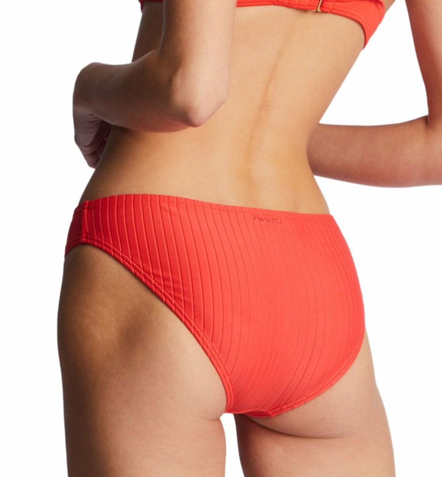 Women * | Limited Edition Billabong: Lined Up Solid Lowrider Bikini Bottoms Rne0