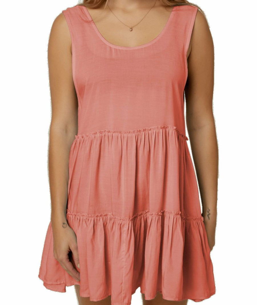 Clothing * | Opening Sales O'Neill: Linnet Solid Tank Mini Cover-Up Pin