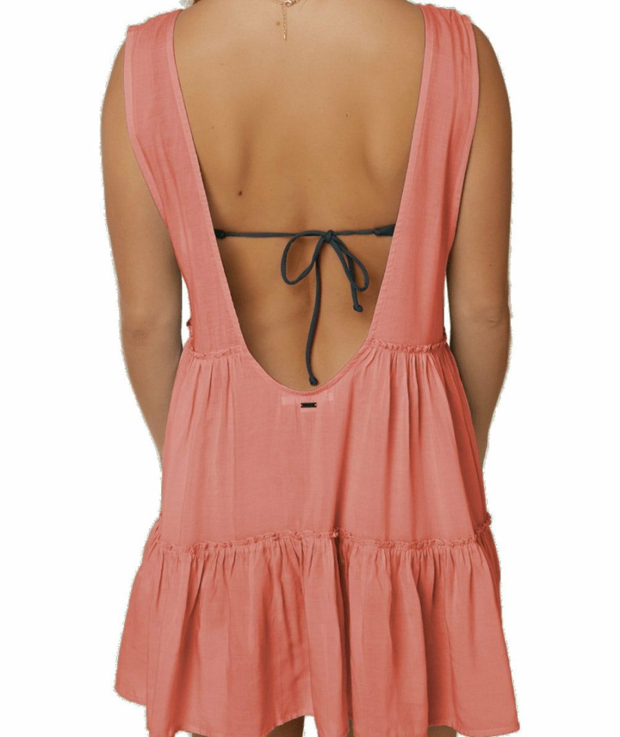 Clothing * | Opening Sales O'Neill: Linnet Solid Tank Mini Cover-Up Pin