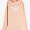 Kids * | Original Roxy: Girl'S Whole Hearted Long Sleeve Upf 50 Rashguard Mdr0