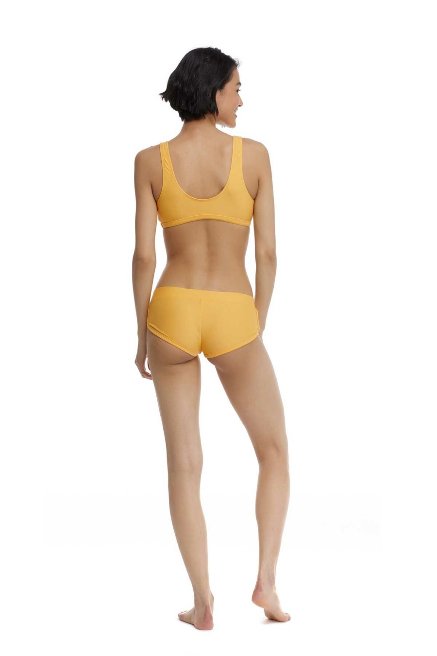 Women * | Limited Edition Body Glove: Smoothies Solid May Scoop Bikini Top Sdrm600