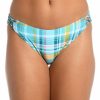 Women * | Low Price Hobie: Plaid Party Strappy Hipster Bottom Multi