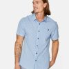 Men * | Exclusive Design 7 Diamonds: Deep Water Short Sleeve Shirt Seafoam