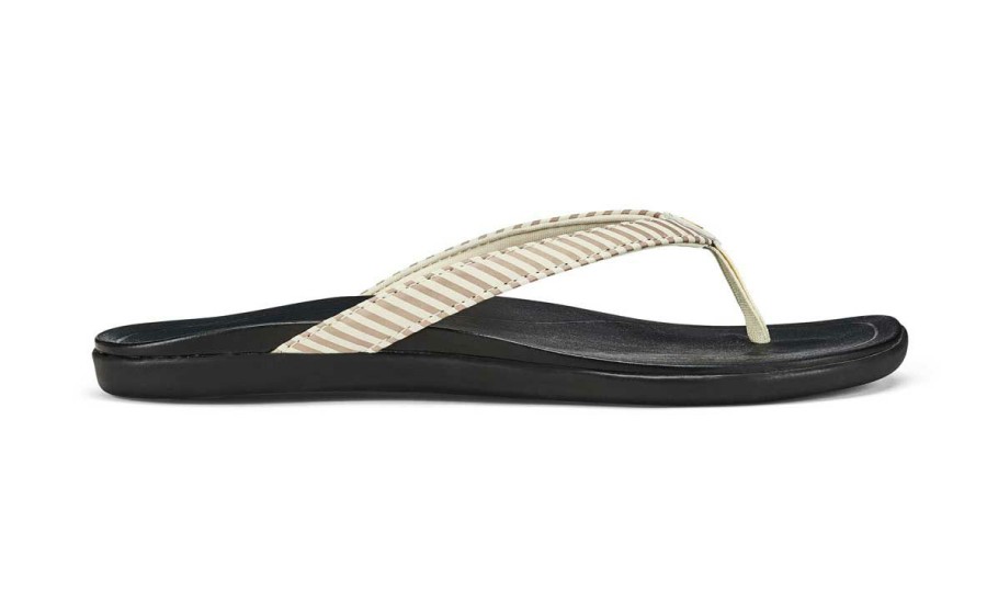 Accessories * | Store Oulkai: Women'S Ho'Opio Beach Sandals Bon/Strp