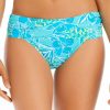 Women * | Online Store Bleu: Escape To The Beach Sarong Hipster Bikini Bottom Lagoon