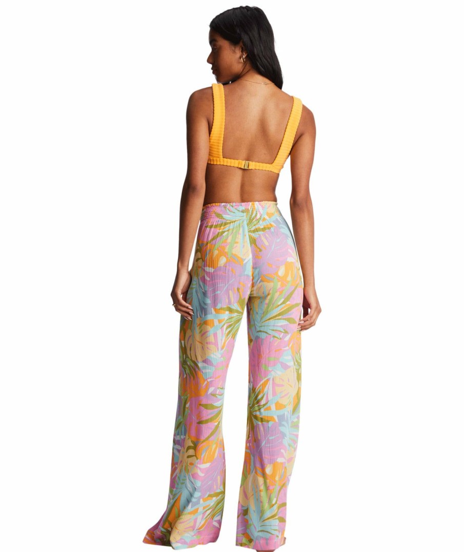 Clothing * | Store Billabong: Split Spiri Floral Beach Pants Wmu