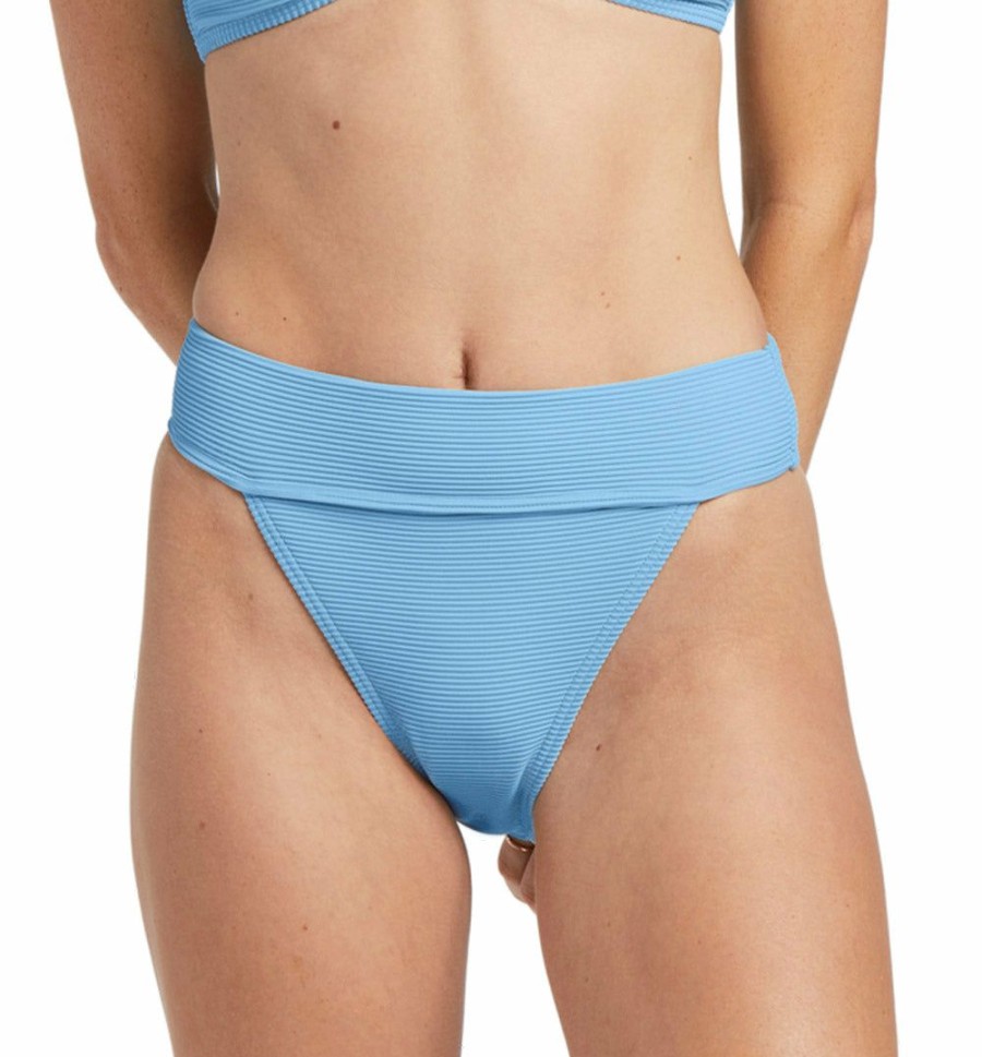 Women * | Sale Online Billabong: Tanlines Aruba High Waist Bikini Bottom Bft0