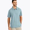 Men * | High Quality Free Fly: Men'S Bamboo Flex Polo Hthrtide