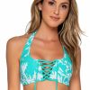 Women * | New Swim Systems: Ahoy Halter Top Luau