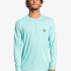 Women * | Online Store Quiksilver: Heritage Heather Long Sleeve Upf 50 Surf Tee Bgdh