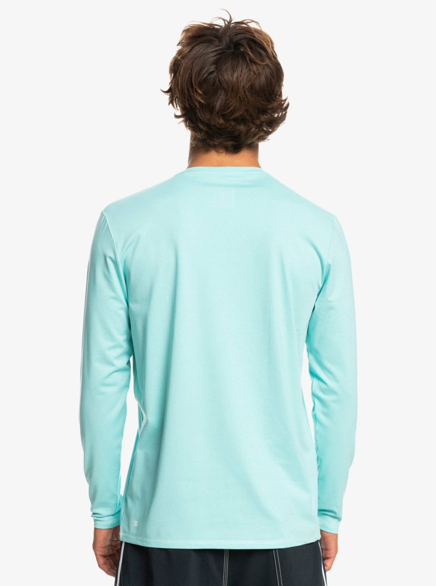 Women * | Online Store Quiksilver: Heritage Heather Long Sleeve Upf 50 Surf Tee Bgdh