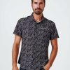 Men * | Best Sale 7 Diamonds: Stonecatcher Short Sleeve Shirt Black