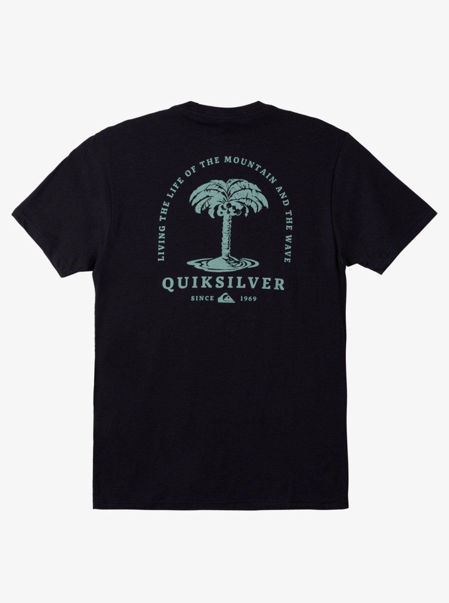 Men * | Store Quiksilver: Sea Palm T-Shirt Byj0