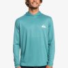 Women * | Low Price Quiksilver: Omni Session Upf 50 Long Sleeve Hooded Surf Tee Blz0