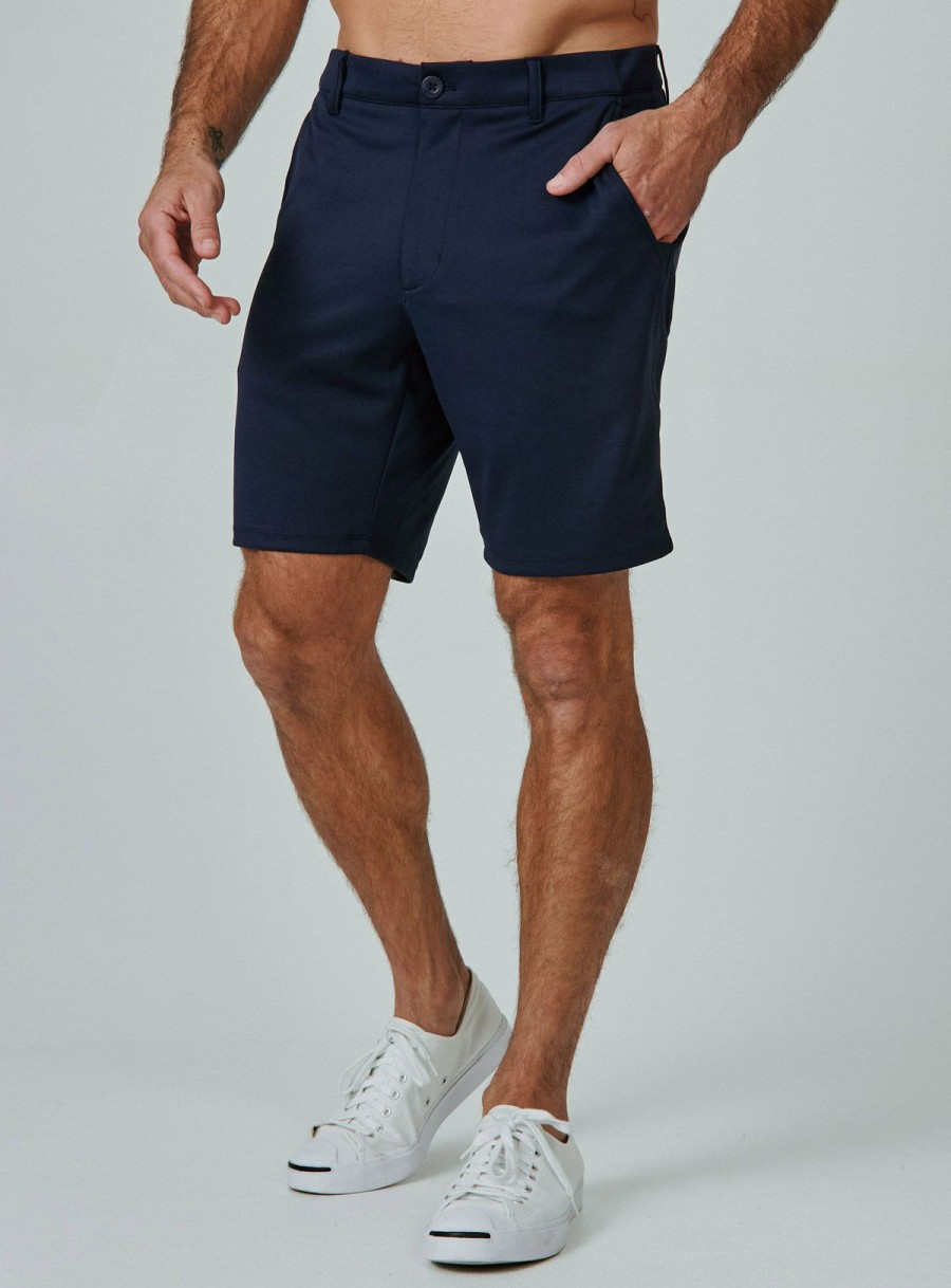 Men * | Exclusive Design 7 Diamonds: A Game 8 Short Navy