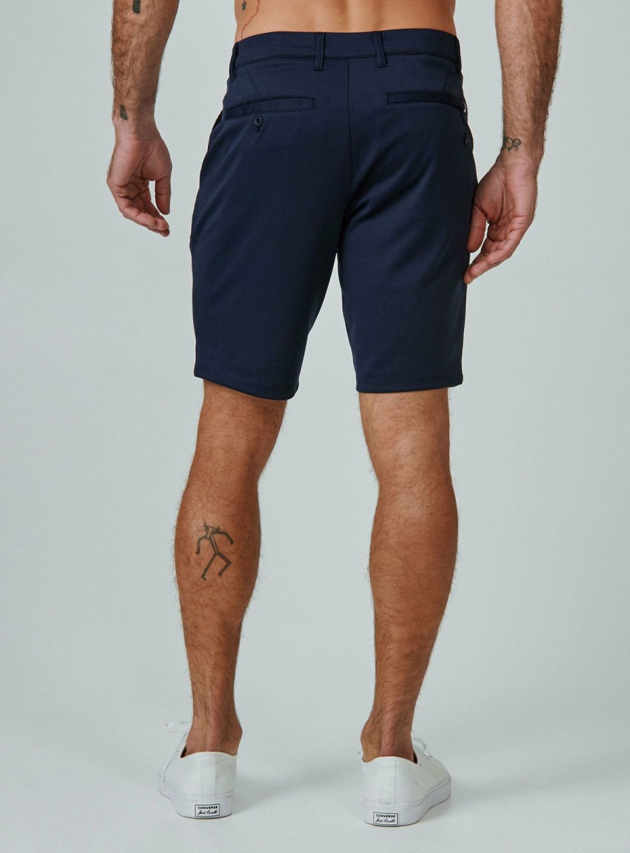 Men * | Exclusive Design 7 Diamonds: A Game 8 Short Navy