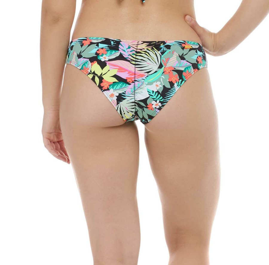 Women * | Official Eidon: Hot Tropics Rebel Bottom Black