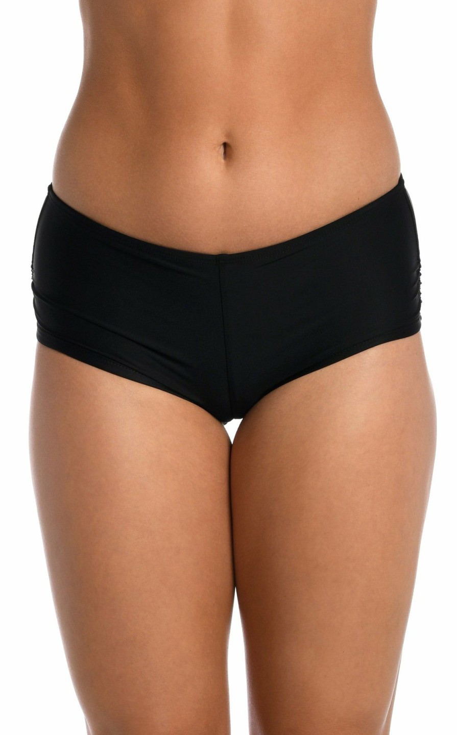 Women * | Best Sale Hobie: Solids Swim Short Black