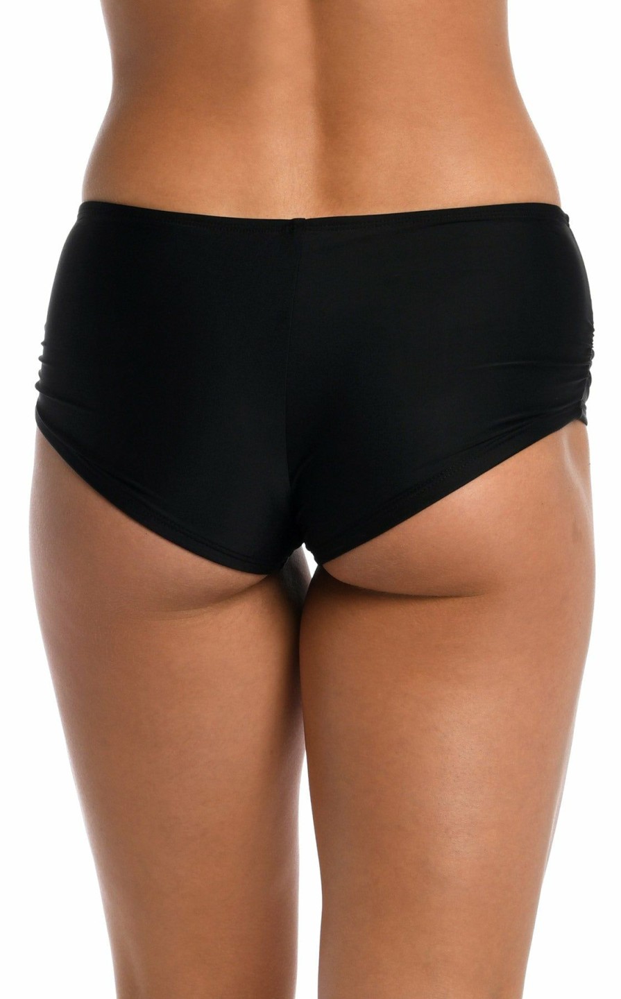 Women * | Best Sale Hobie: Solids Swim Short Black