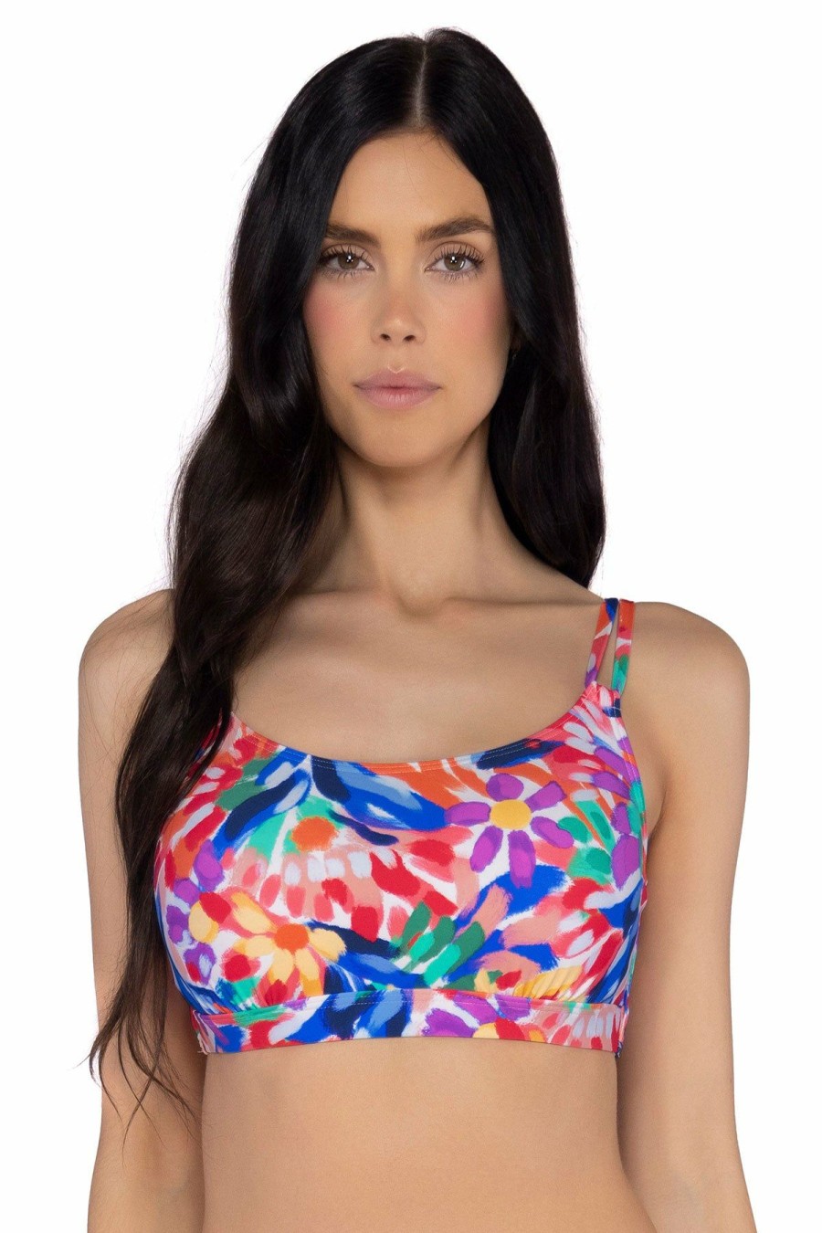 Women * | Original Sunsets: Living Color Taylor Bralette Top Livco