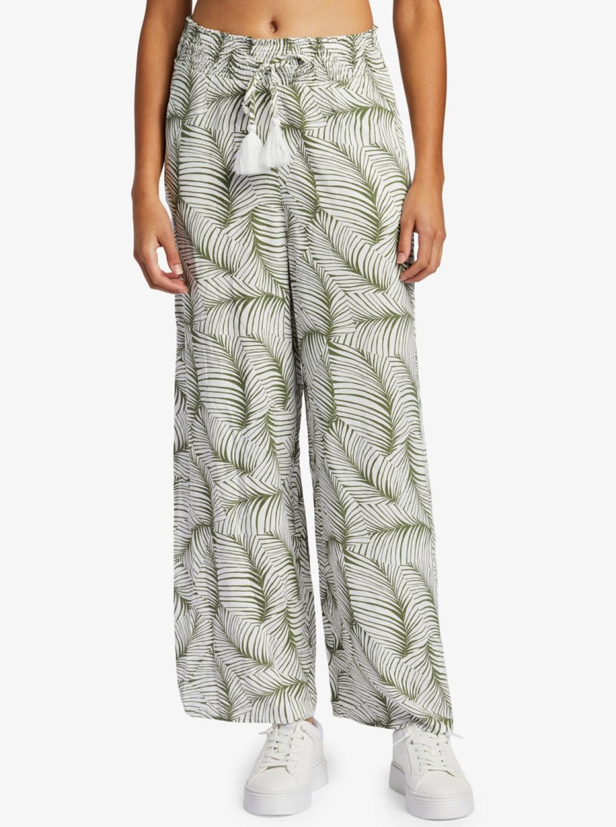 Clothing * | High Quality Roxy: Tropical Rhythm Beach Pant Gng9