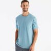 Men * | Store Free Fly: Men'S Bamboo Flex Pocket Tee Hthrmnrl