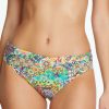 Women * | Low Price Bleu: Seriously Sunny Sarong Hipster Bikini Bottom Multi