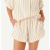 Clothing * | Low Price Rip Curl: Premium Surf Stripe Short Gold