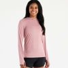 Clothing * | Best Sale Free Fly: Women'S Bamboo Shade Hoody Ii Ash Rose