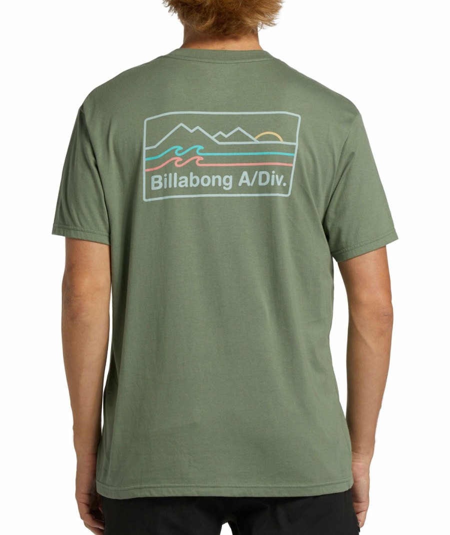 Men * | Attractive Billabong: Range Short Sleeve T-Shirt Sur