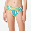 Women * | Low Price Bleu: Fantasy Island Sarong Hipster Bikini Bottom Multi