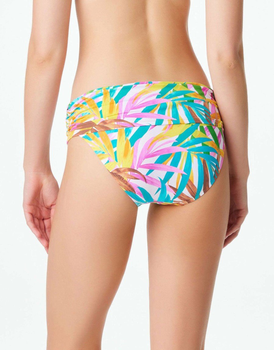 Women * | Low Price Bleu: Fantasy Island Sarong Hipster Bikini Bottom Multi