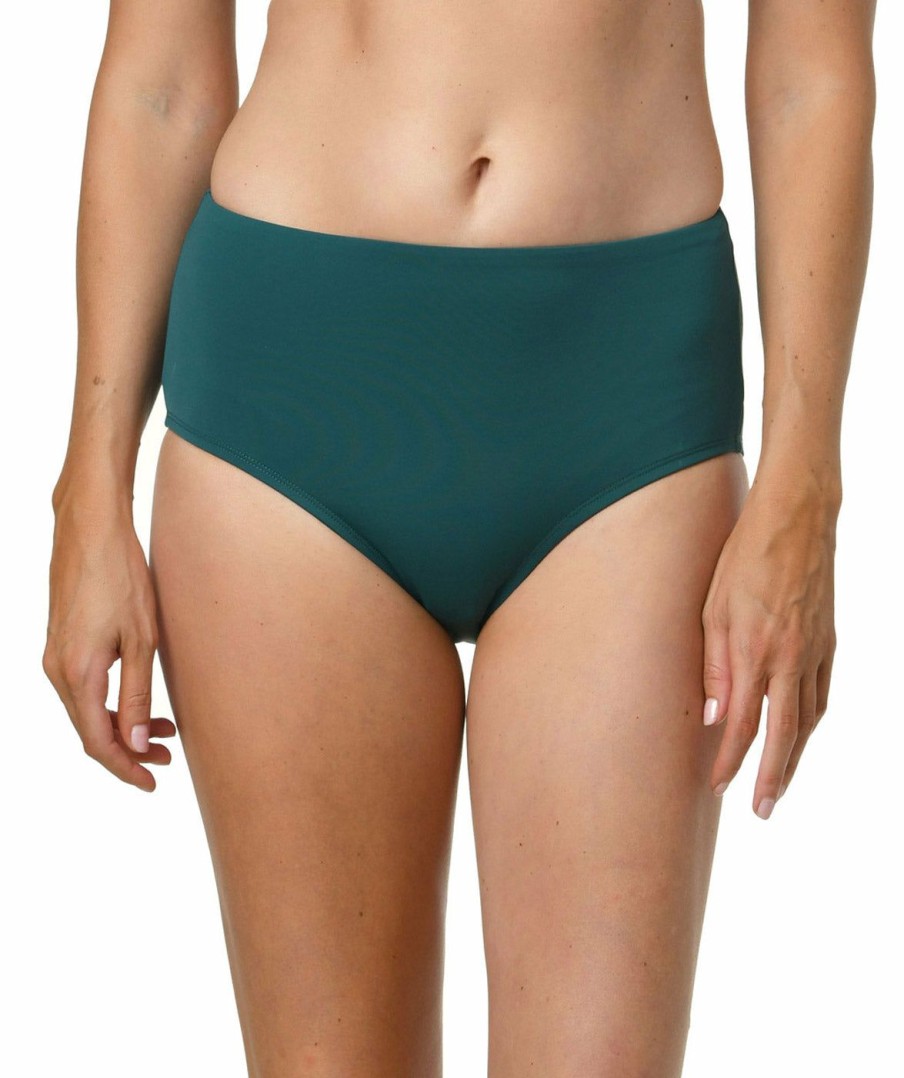 Women * | Bargain Sale Jantzen: Solid Comfort Core Bottom Black