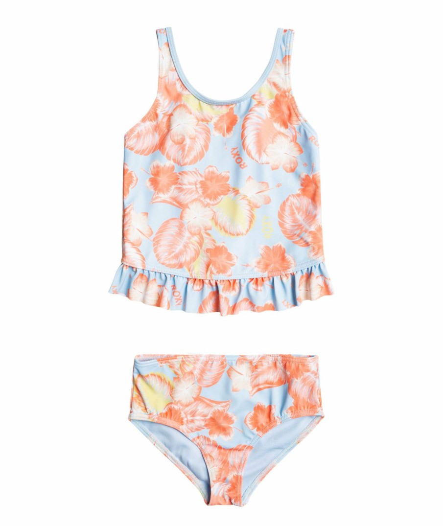 Kids * | Low Price Roxy: Girl'S Two Piece Magic Spirit Tankini Set Bfn6