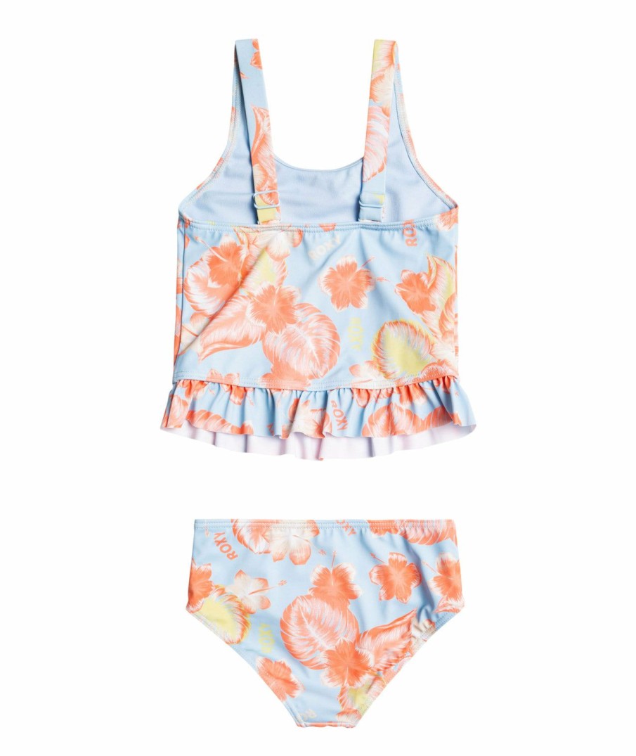 Kids * | Low Price Roxy: Girl'S Two Piece Magic Spirit Tankini Set Bfn6