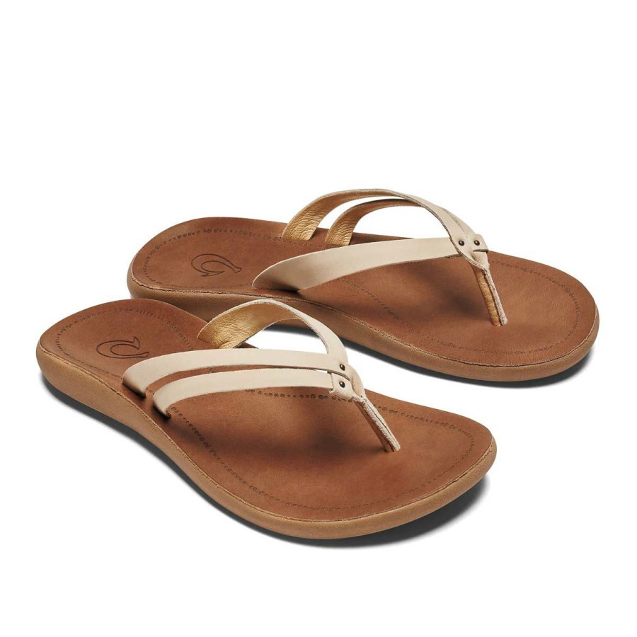 Accessories * | Official Olukai: Women'S Kapehe Luana Sandals Tap/Saha