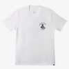 Men * | Best Sale Quiksilver: Florida Little Skipper T-Shirt White