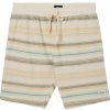 Women * | Official O'Neill: Bavaro Stripe Shorts Cream