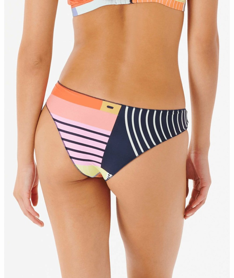 Women * | Original Rip Curl: Day Break Cheeky Hipster Bottom Multi