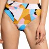 Women * | Unique Maaji: Picasso Suze Q High Rise / High Leg Bikini Bottom Multi