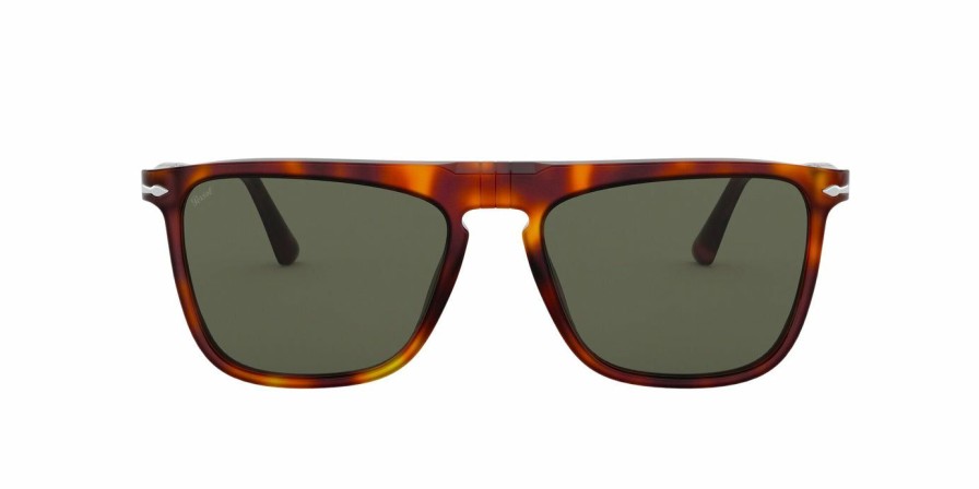 Accessories * | Official Persol: Havana / Green Sunglasses