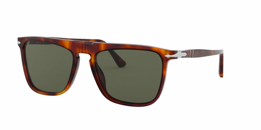 Accessories * | Official Persol: Havana / Green Sunglasses