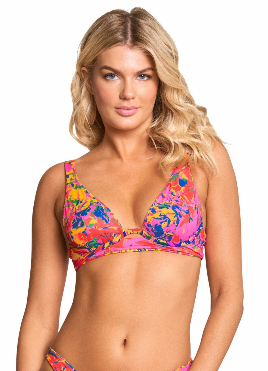 Women * | Exclusive Design Maaji: Amazonas Mona Underwire Bikini Top Multi