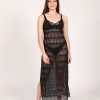 Clothing * | Attractive Koy Resort: Flamenco Maxi Dress Black