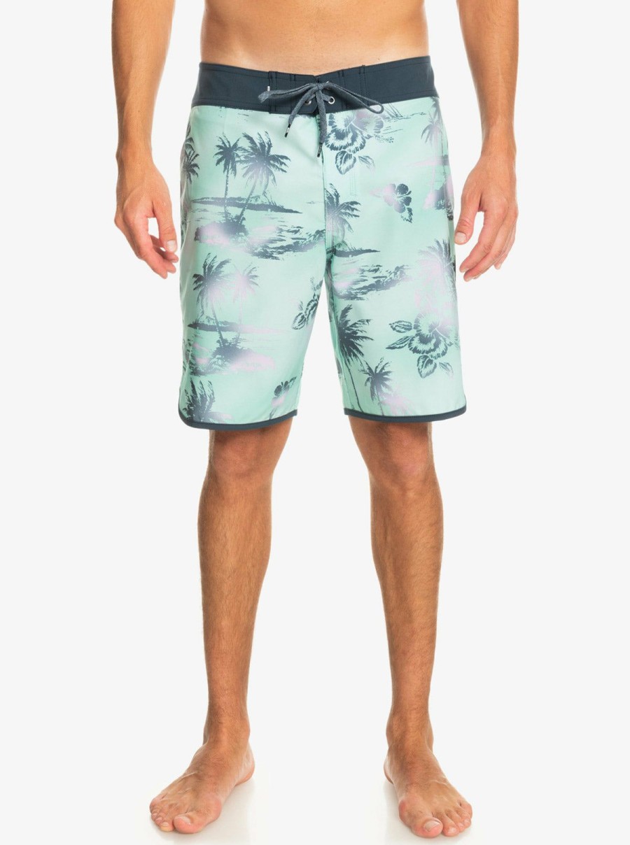 Women * | High Quality Quiksilver: Surfsilk Scallop 19 Boardshorts Gcz6