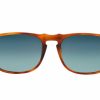 Accessories * | Special Offers Persol: Terra Di Siena / Polarized Blue Gradient Sunglasses