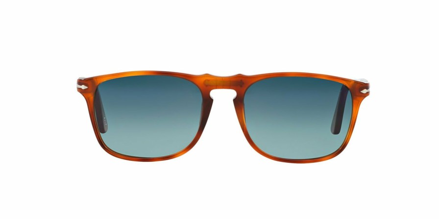 Accessories * | Special Offers Persol: Terra Di Siena / Polarized Blue Gradient Sunglasses