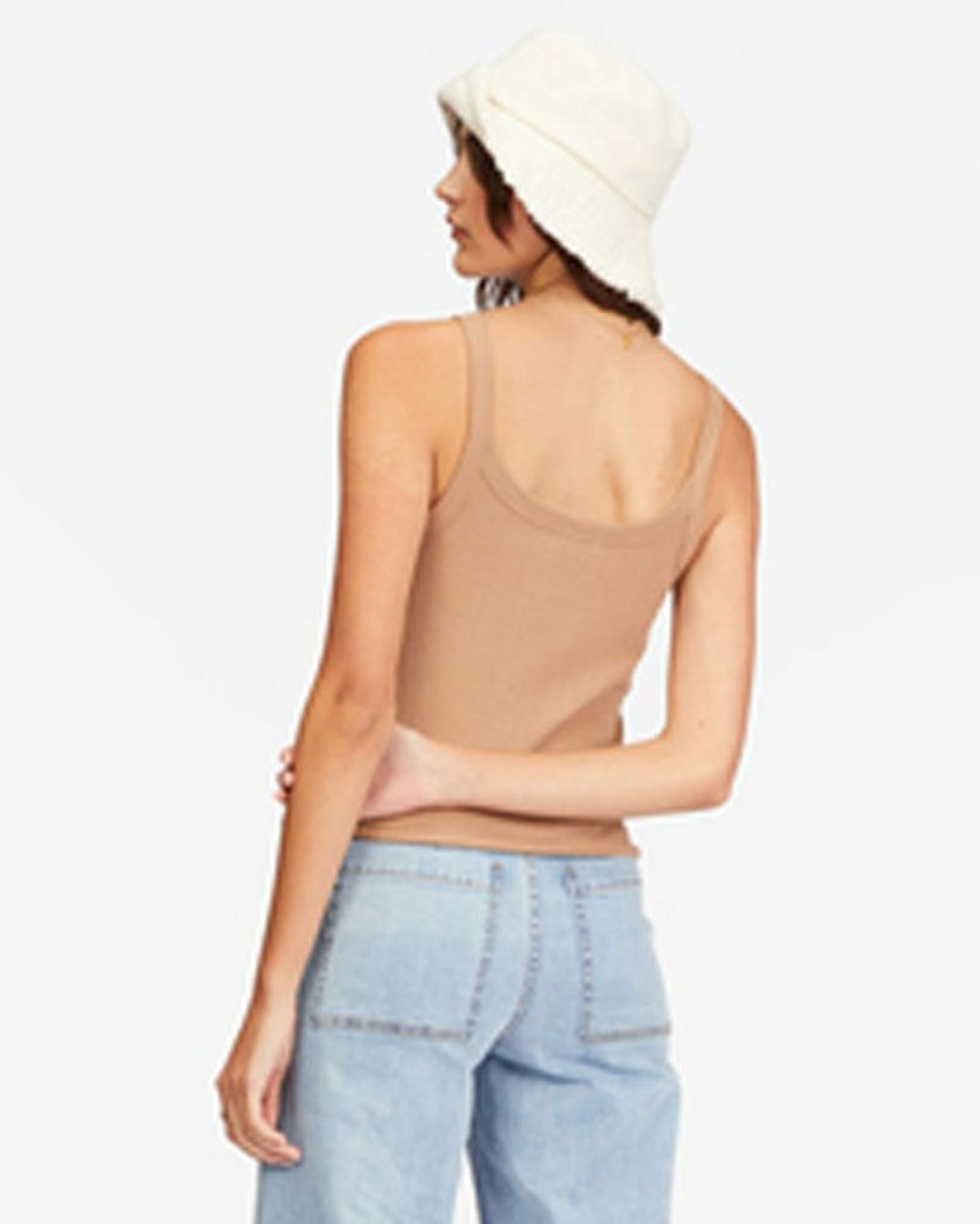 Clothing * | High Quality Billabong: The Baby Knit Tank Top Clw0