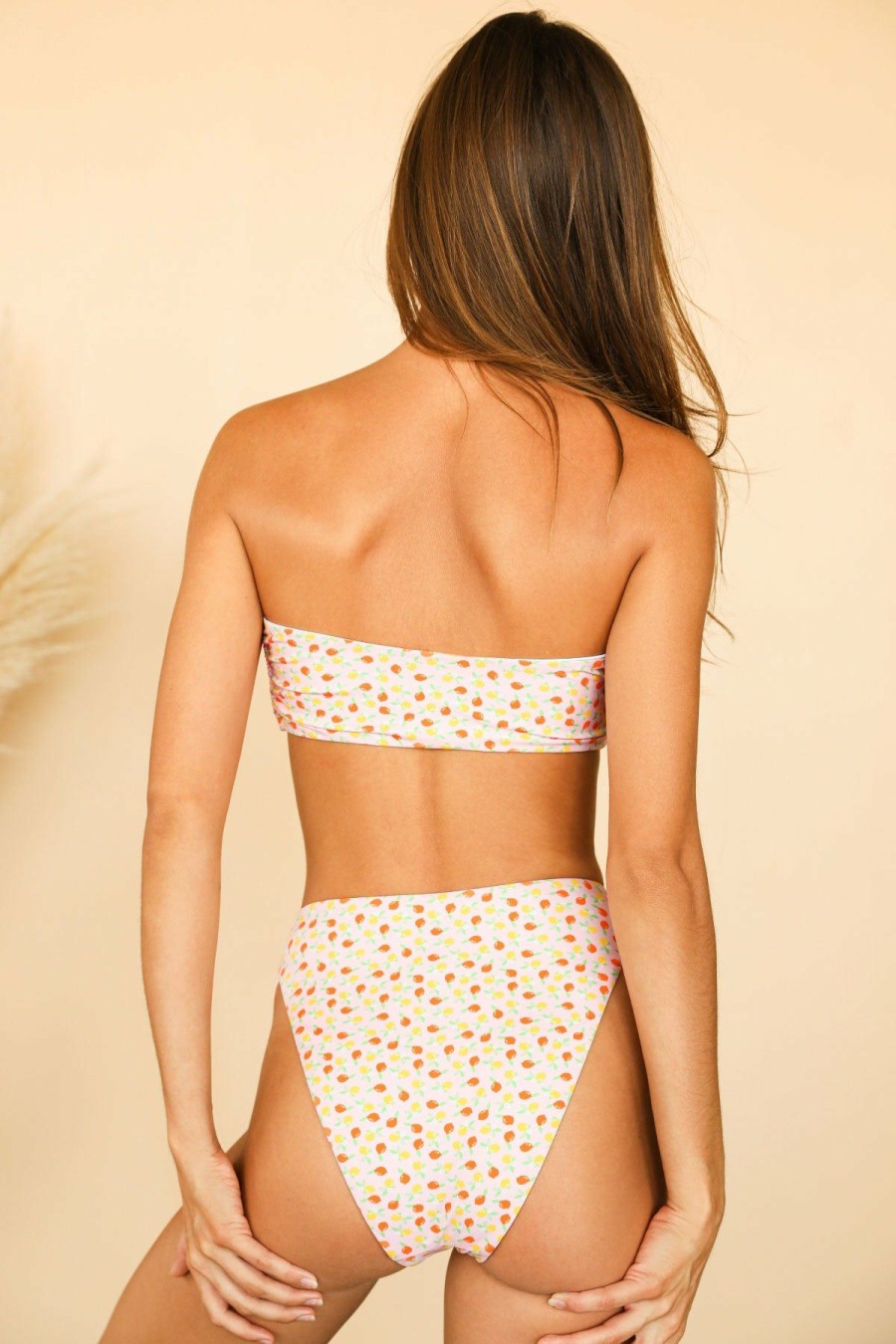 Women * | Special Offers Dippin' Daisy'S: Freshley Squeezed Rush Bandeau Top Frsq